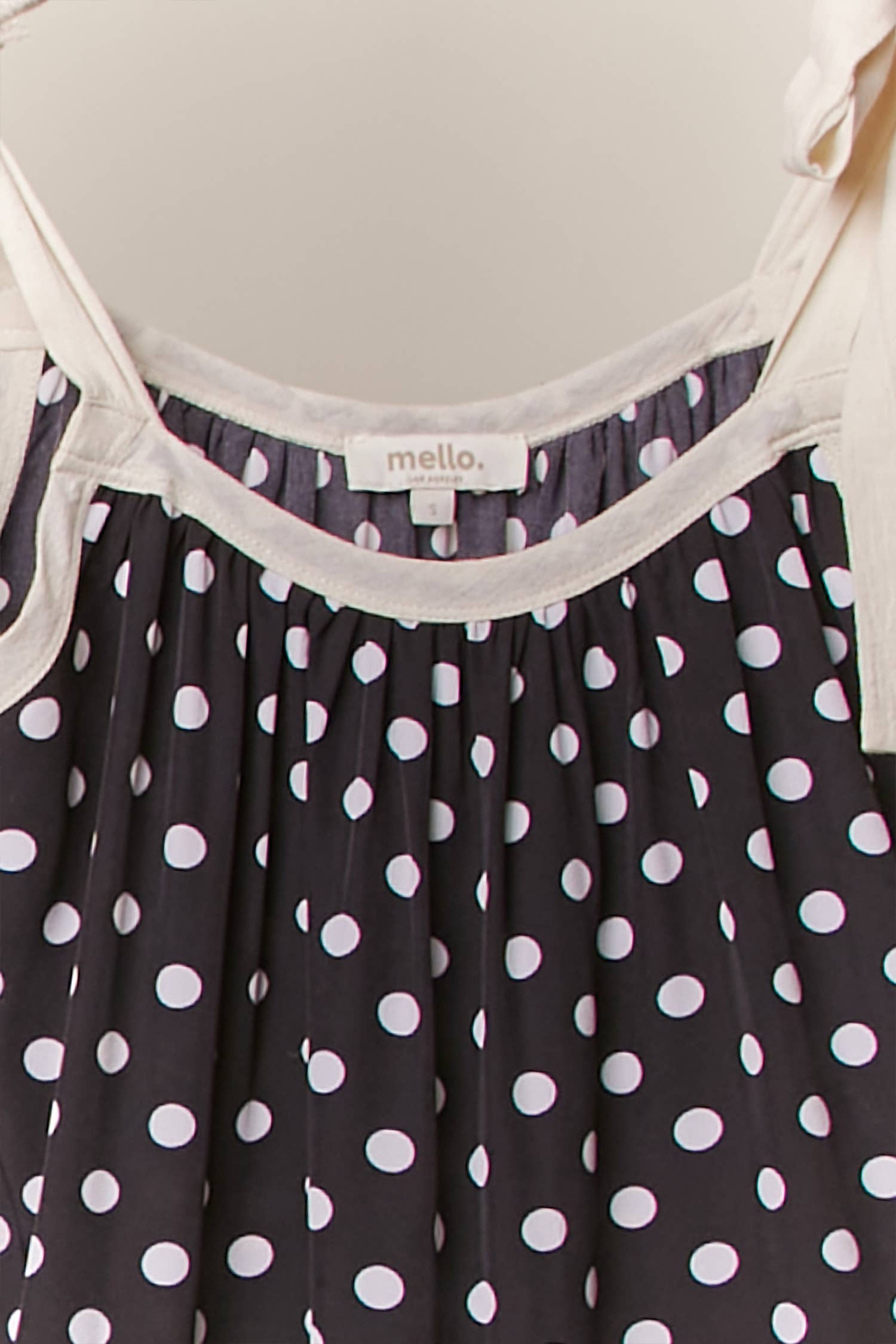 The Sweetest Thing Polka Dot Layered Ruffle Tunic