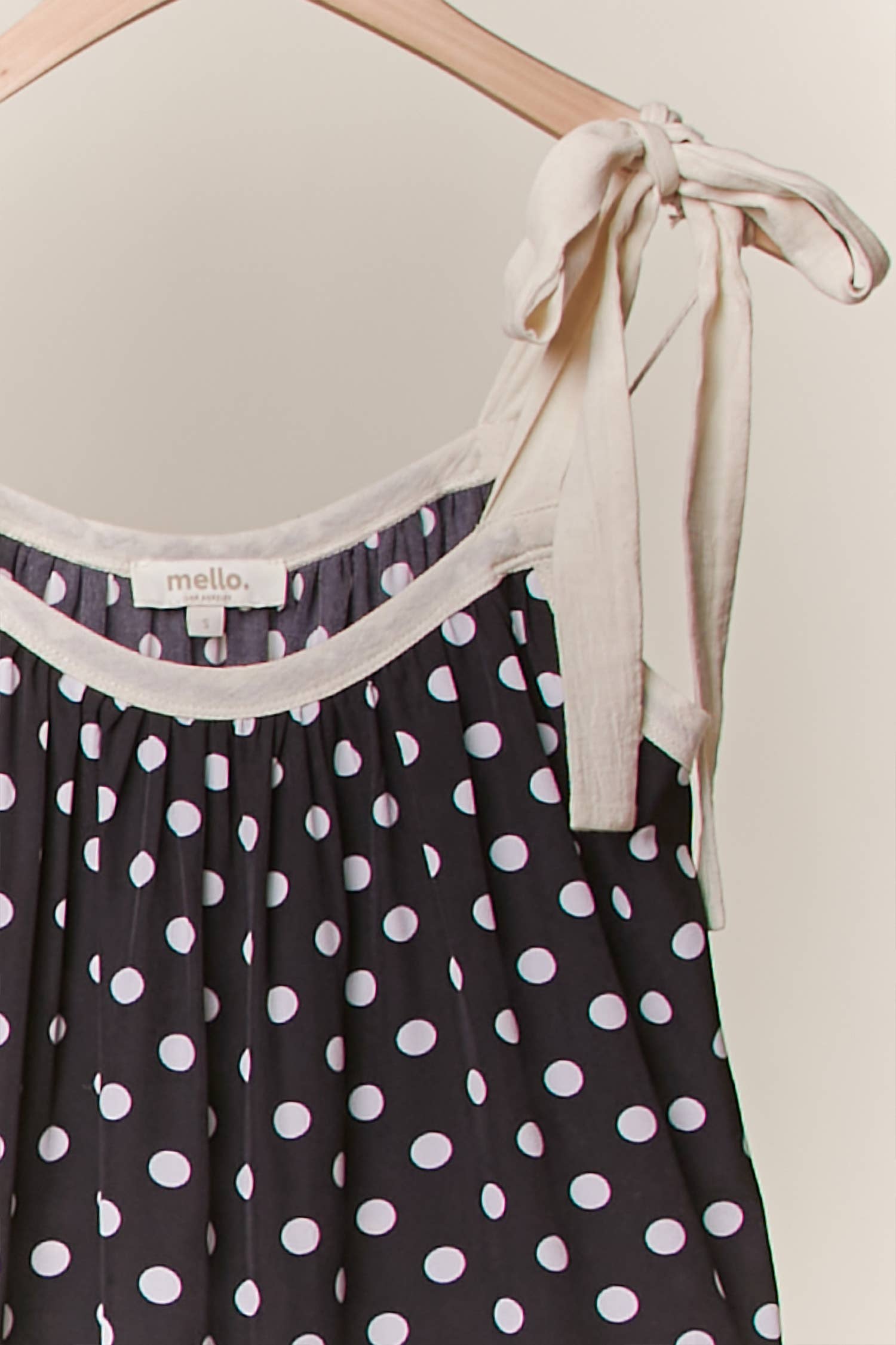 The Sweetest Thing Polka Dot Layered Ruffle Tunic