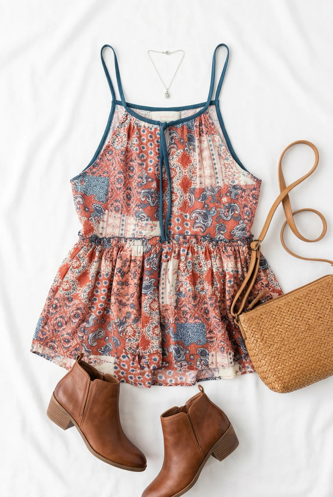 Free Spirit Paisley Top