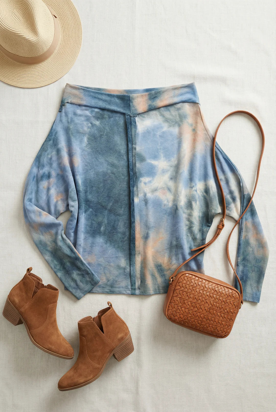 Horizon Tie-Dye French Terry Sweater